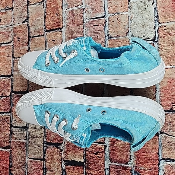 CONVERSE ALL-STAR CHUCK TAYLOR SCINCH BACK WOMANS SIZE 7.5 GUC - Picture 8 of 13